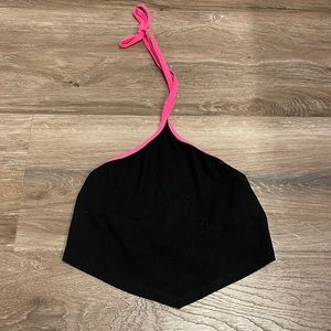 V shaped halter top from adika